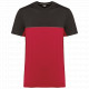 T-shirt unisex bicolore ecosostenibile maniche corte WK304 WK. Designed To Work