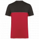 T-shirt unisex bicolore ecosostenibile maniche corte WK304 WK. Designed To Work