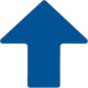 Confezione 100 frecce adesive BLU 50x125 spessore mm. 0,20
