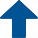 Confezione 100 frecce adesive BLU 50x125 spessore mm. 0,20
