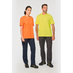 T-shirt unisex ecosostenibile cotone/poliestere WK308 WK. Designed To Work