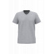 T-shirt ecosostenibile antibatterica con scollo a V uomo WK316 WK. Designed To Work