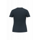 T-shirt ecosostenibile antibatterica con scollo a V donna WK317 WK. Designed To Work
