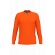 T-shirt unisex ecosostenibile maniche lunghe cotone/poliestere WK318 WK. Designed To Work