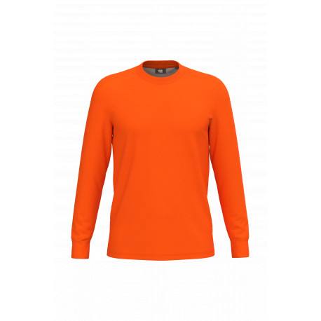 T-shirt unisex ecosostenibile maniche lunghe cotone/poliestere WK318 WK. Designed To Work