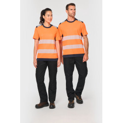T-shirt di sicurezza riciclata girocollo maniche corte WK360 WK. Designed To Work