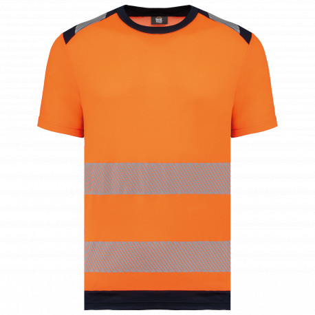T-shirt di sicurezza riciclata girocollo maniche corte WK360 WK. Designed To Work