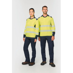T-shirt di sicurezza riciclata a maniche lunghe WK361 WK. Designed To Work