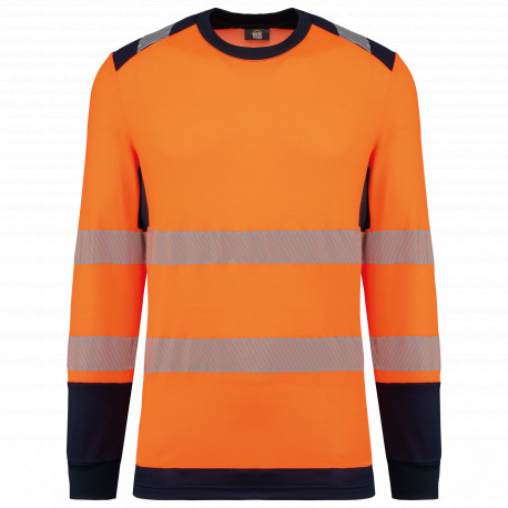 T-shirt di sicurezza riciclata a maniche lunghe WK361 WK. Designed To Work