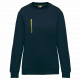 Felpa unisex Day To Day con tasca a zip contrasto WK403 WK. Designed To Work