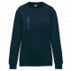 Felpa unisex Day To Day con tasca a zip contrasto WK403 WK. Designed To Work