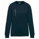 Felpa unisex Day To Day con tasca a zip contrasto WK403 WK. Designed To Work