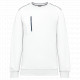 Felpa unisex Day To Day con tasca a zip contrasto WK403 WK. Designed To Work