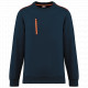 Felpa unisex Day To Day con tasca a zip contrasto WK403 WK. Designed To Work