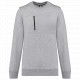 Felpa unisex Day To Day con tasca a zip contrasto WK403 WK. Designed To Work