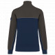 Felpa unisex ecosostenibile con collo con zip WK404 WK. Designed To Work