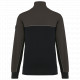 Felpa unisex ecosostenibile con collo con zip WK404 WK. Designed To Work