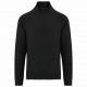 Felpa full zip unisex in cotone con maniche raglan WK406 WK. Designed To Work