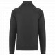 Felpa full zip unisex in cotone con maniche raglan WK406 WK. Designed To Work