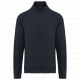 Felpa full zip unisex in cotone con maniche raglan WK406 WK. Designed To Work