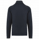 Felpa full zip unisex in cotone con maniche raglan WK406 WK. Designed To Work