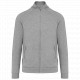 Felpa full zip unisex in cotone con maniche raglan WK406 WK. Designed To Work