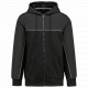Giacca in felpa unisex bicolore con zip e cappuccio ecosostenibile WK410 WK. Designed To Work