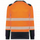 Felpa di sicurezza riciclata girocollo WK420 WK. Designed To Work