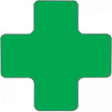 Confezione 20 divisori a "+" poliestere adesivo colore VERDE