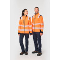 Giacca softshell di sicurezza riciclata con maniche staccabili WK460 WK. Designed To Work