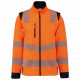 Giacca softshell di sicurezza riciclata con maniche staccabili WK460 WK. Designed To Work