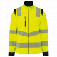 Giacca softshell di sicurezza riciclata con maniche staccabili WK460 WK. Designed To Work