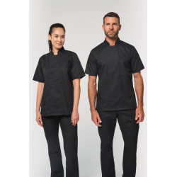 Giacca da cuoco ecosostenibile maniche corte unisex WK500 WK. Designed To Work