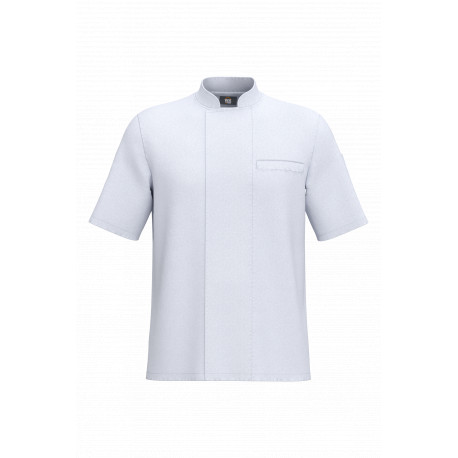 Giacca da cuoco ecosostenibile maniche corte unisex WK500 WK. Designed To Work