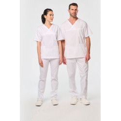 Tunica unisex in cotone maniche corte WK504 WK. Designed To Work