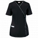 Blusa donna in policotone con automatici WK506 WK. Designed To Work