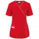 Blusa donna in policotone con automatici WK506 WK. Designed To Work