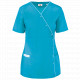 Blusa donna in policotone con automatici WK506 WK. Designed To Work