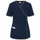 Blusa donna in policotone con automatici WK506 WK. Designed To Work