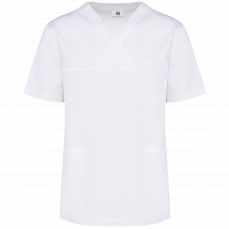 Tunica unisex maniche corte in policotone WK507 WK. Designed To Work