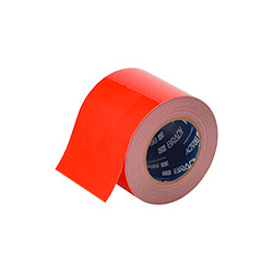 Nastro adesivo ROSSO in poliestere H mm 100x30 mt spessore mm 0,20