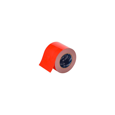 Nastro adesivo ROSSO in poliestere H mm 100x30 mt spessore mm 0,20