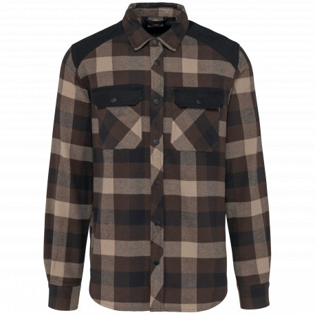 Camicia uomo a quadri con tasche WK520 WK. Designed To Work