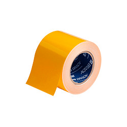 Nastro adesivo GIALLO in poliestere H mm 100x30 mt spessore mm 0,20