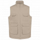 Gilet unisex in policotone multitasche imbottito WK607 WK. Designed To Work
