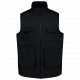 Gilet unisex in policotone multitasche imbottito WK607 WK. Designed To Work