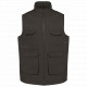 Gilet unisex in policotone multitasche imbottito WK607 WK. Designed To Work