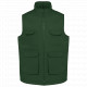 Gilet unisex in policotone multitasche imbottito WK607 WK. Designed To Work
