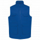 Gilet unisex in policotone multitasche imbottito WK607 WK. Designed To Work