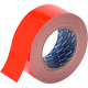 Nastro adesivo ROSSO in poliestere H mm 50x30 mt spessore mm 0,20